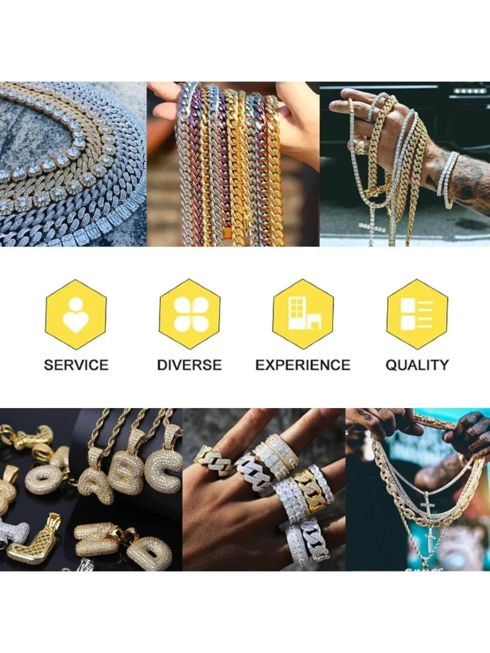 Iced Out 21mm Men's Gold Plated CZ Diamond Cuban Link Bracelet - Hip Hop Style